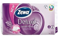Zewa 40872 Toalettpapír  deluxe 3 rétegű 8 tekercses levendula kép