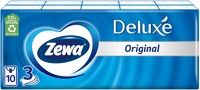 Zewa 4697 Papírzsebkendő 3 rétegű 10 x 10 db/csomag  deluxe illatmentes kép
