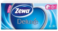 Zewa 90 DB-OS Papírzsebkendő  deluxe 3 rétegű 90 db-os normál kép