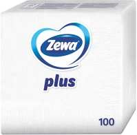 Zewa C47064 Szalvéta 1 rétegű fehér 100 lap/csomag plus kép