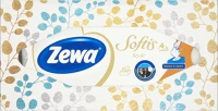 Zewa C54405 Papírzsebkendő 4 rétegű 80 db/csomag  softis style naturalsoft kép