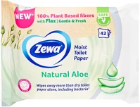 Zewa DA503XSZWY7322540898934 Nedves toalettpapír aloe 42db/csomag kép