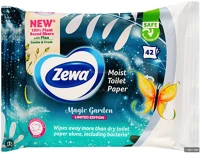 Zewa DA503XSZWY7322541231532 Nedves toalettpapír magic garden 42db/csomag kép