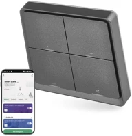 Zigbee IP-2004ZB Gosmart okos hordozható 4 funkciós szcenárió kapcsoló ip-2004zb,  3.0 kép