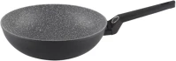 Zilan ZLN3345 WOK serpenyő, 28 cm, tapadásmentes gránit belső bevonat, indukciós alj kép