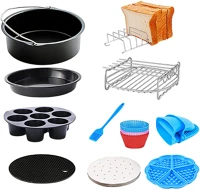 Zilan ZLN8016 Air fryer kiegészítők, ideális nagyobb forrólevegős sütőkhöz kép