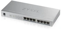 Zyxel GS1008HP-EU0101F Switch 8x1000mbps (8xpoe+) fémházas asztali, kép