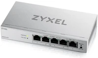 Zyxel GS1200-5HPV3-EU0101F Switch 5x1000mbps (4xpoe+), fémházas asztali, kép
