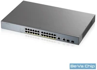 Zyxel GS1350-26HP-EU0101F Gs1350-26hp cctv poe switch 375w kép