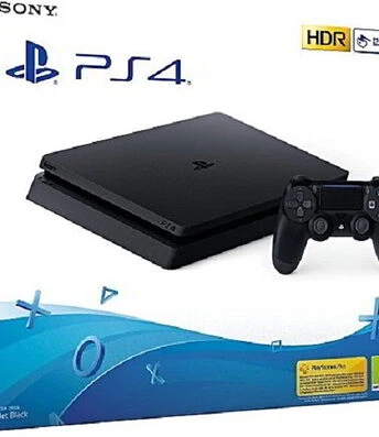 Sony PS4 KONZOL 500GB SLIM FEKETE nagyítás