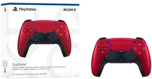 Sony PS5 DUALSENSE KONTROLLER VOLCANIC RED nagyítás