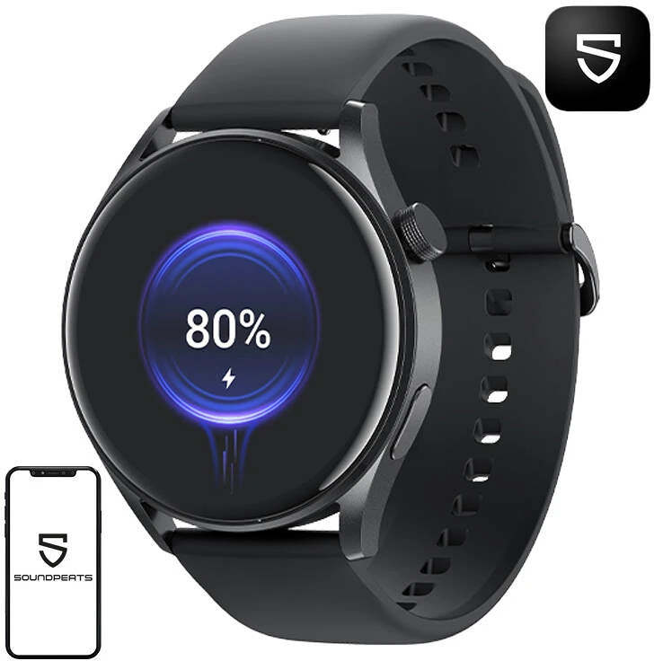 Soundpeats WATCH4 BLACK nagyítás