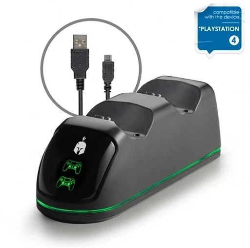 Spartan gear PS4 DUAL TÖLTŐÁLLOMÁS (V2) nagyítás