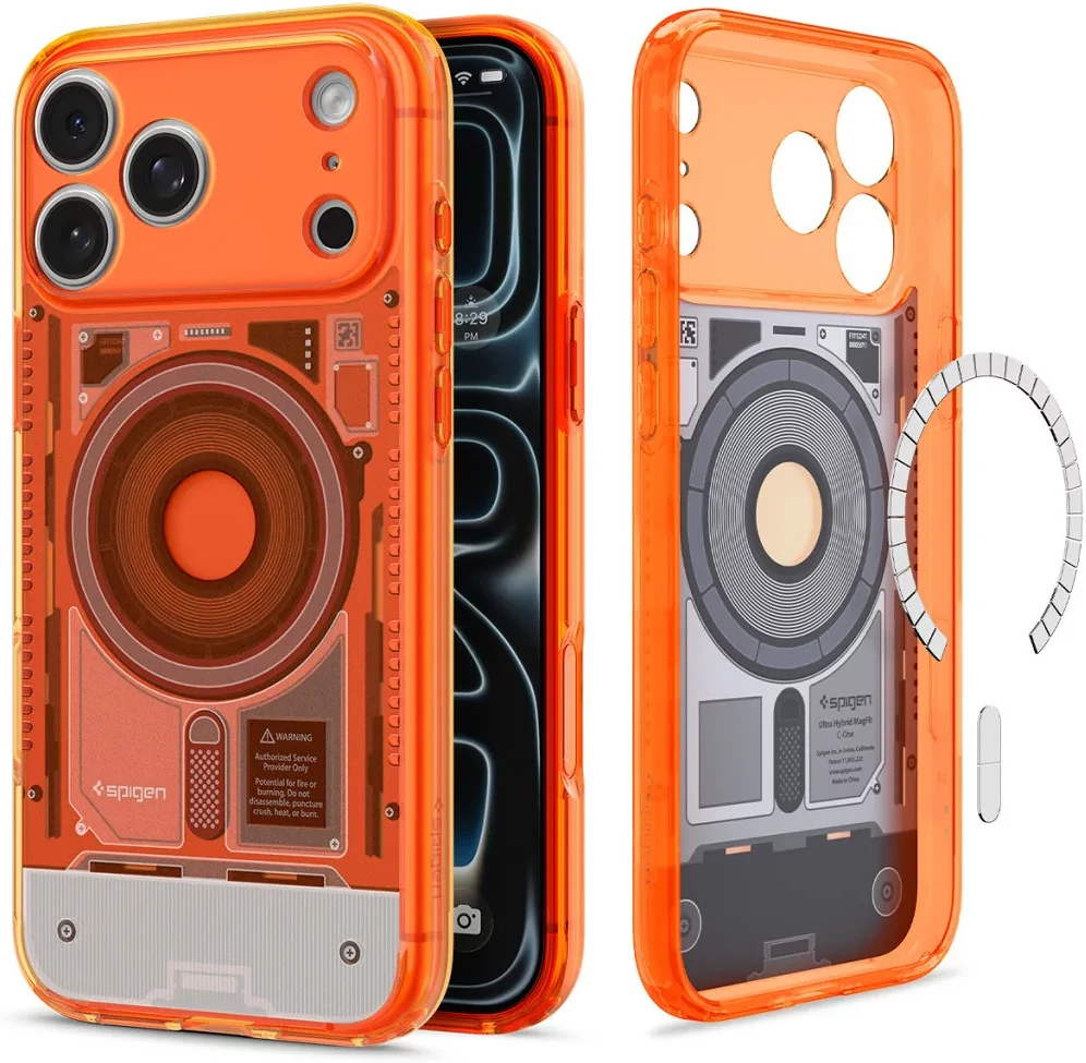 Spigen C-ONE, NARANCS nagyítás