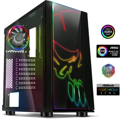 Spirit of gamer ATX, MATX, 2XUSB3.0, 1XUSB2.0 nagyítás
