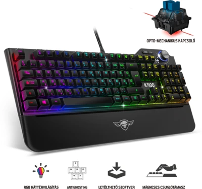 Spirit of gamer K900 nagyítás