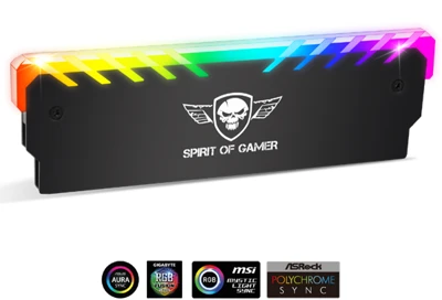 Spirit of gamer DDR3/DDR4, RGB nagyítás