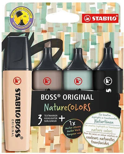 Stabilo NATURECOLORS 4 DB-OS KLT nagyítás