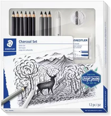 Staedtler ÉS SZÉNCERUZA nagyítás