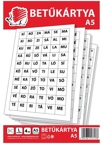 Süni A5 4 LAP nagyítás
