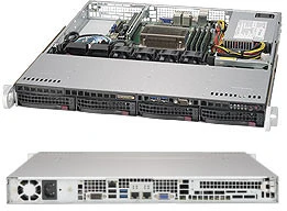 Supermicro 813MFTQC-350CB2 nagyítás