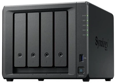 Synology DP340 nagyítás