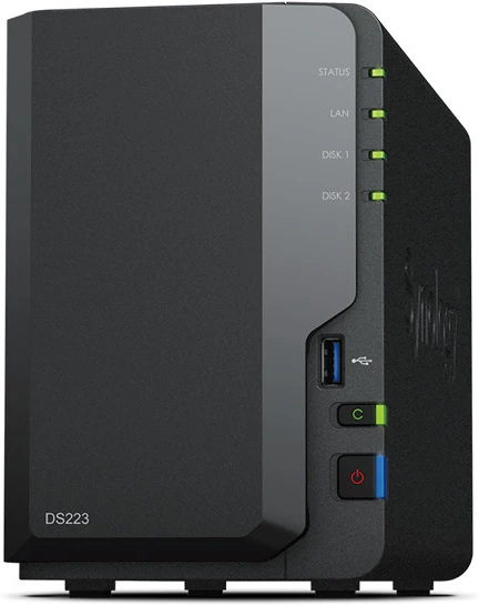 Synology DS223 nagyítás