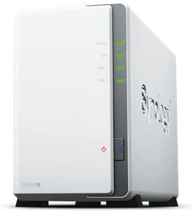 Synology DS223J nagyítás