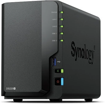 Synology DS225+_2X8TB nagyítás