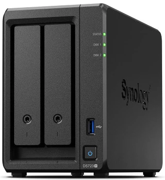Synology DS723+ nagyítás