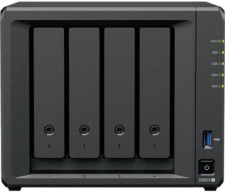 Synology DS925+ 4TB×2 NAS nagyítás