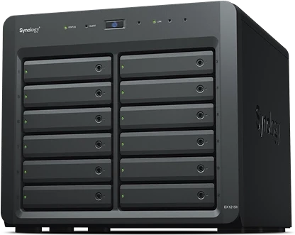 Synology DX1215II nagyítás