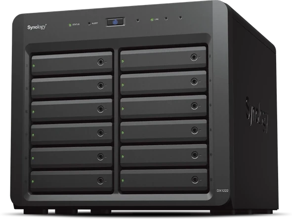 Synology DX1222 nagyítás