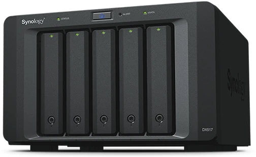 Synology DX517 nagyítás