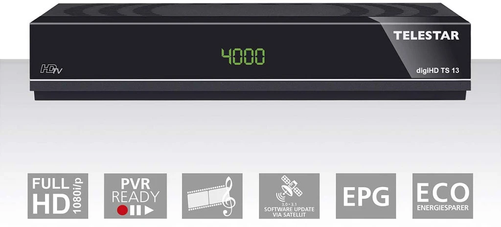 Telestar DIGIHD TS 13 HDTV nagyítás