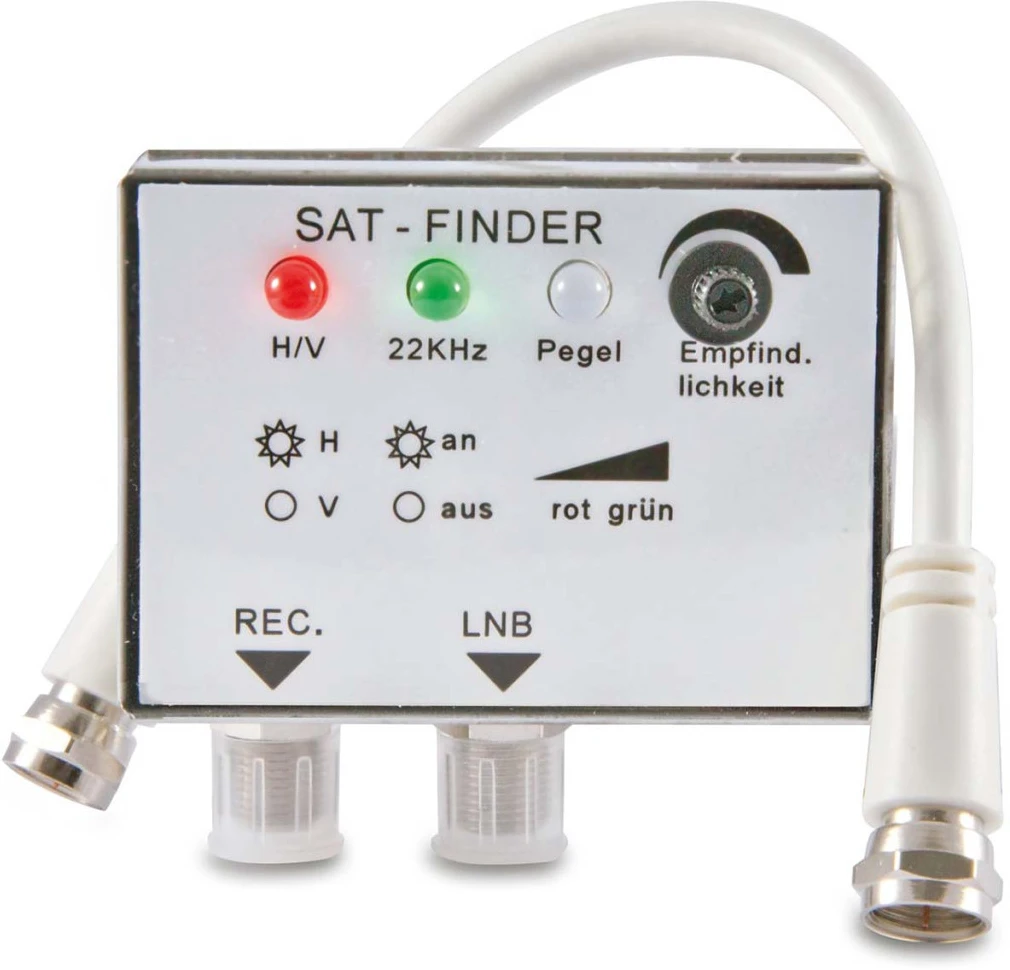 Telestar SATFINDER LED-DEL ÉS nagyítás