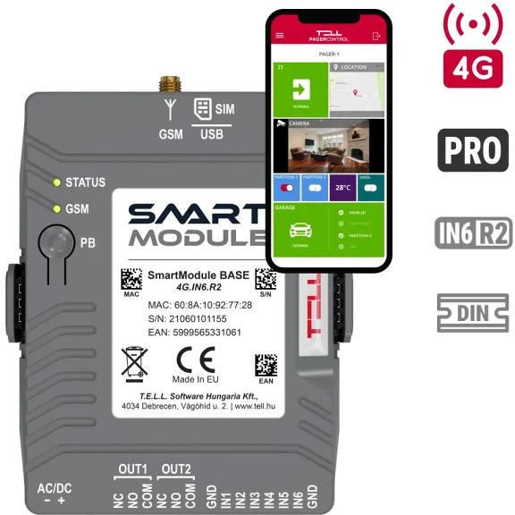 Tell SMART-MODULE-BASE nagyítás