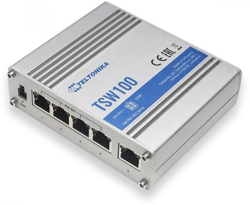 Teltonika TSW100 | POE nagyítás