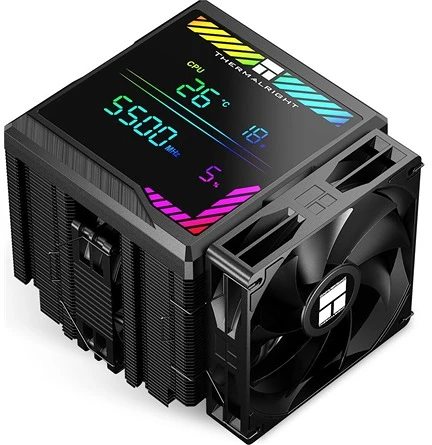 Thermalright PEERLESS ASSASSIN 140 DIGITAL BLACK nagyítás