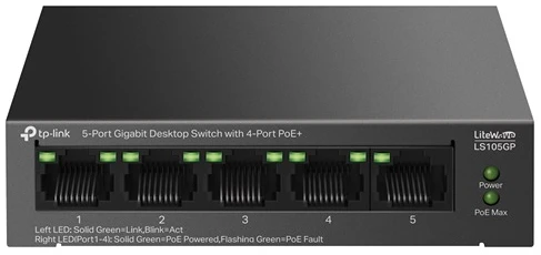 Tp-link LS105GP nagyítás