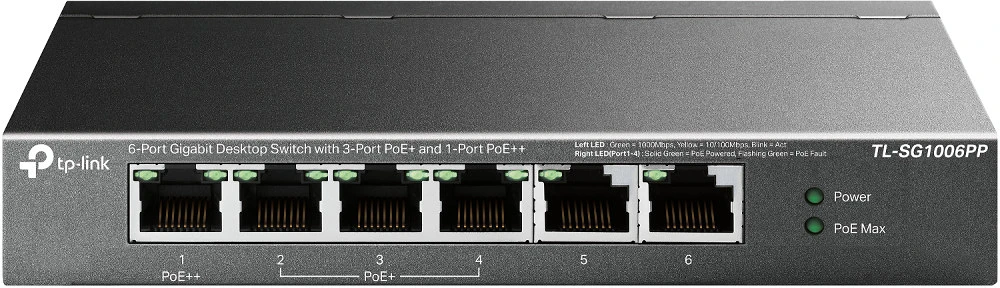 Tp-link TL-SG1006PP nagyítás