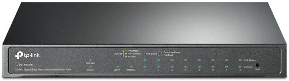 Tp-link TL-SG1210MPE 10-PORT nagyítás