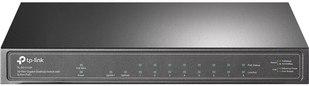 Tp-link TL-SG1210P 10-PORT nagyítás