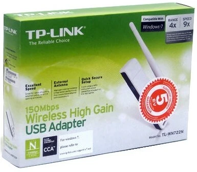 Tp-link TL-WN722N nagyítás