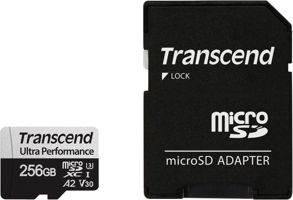 Transcend 10 U3 V30 A2 nagyítás