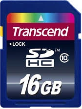 Transcend TS16GSDHC10 nagyítás