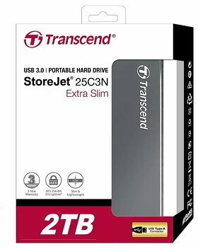 Transcend TS2TSJ25C3N nagyítás