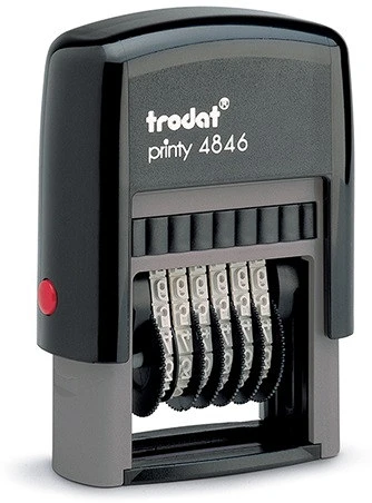 Trodat 4846, 6 nagyítás