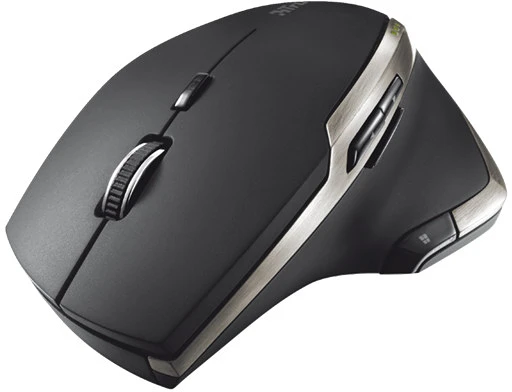 Trust ÉRZÉKELŐ; 800-2400DPI; FEKETE nagyítás