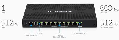 Ubiquiti ER-10X nagyítás